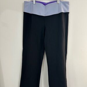 Lululemon Athletica Purple and Black Leggings